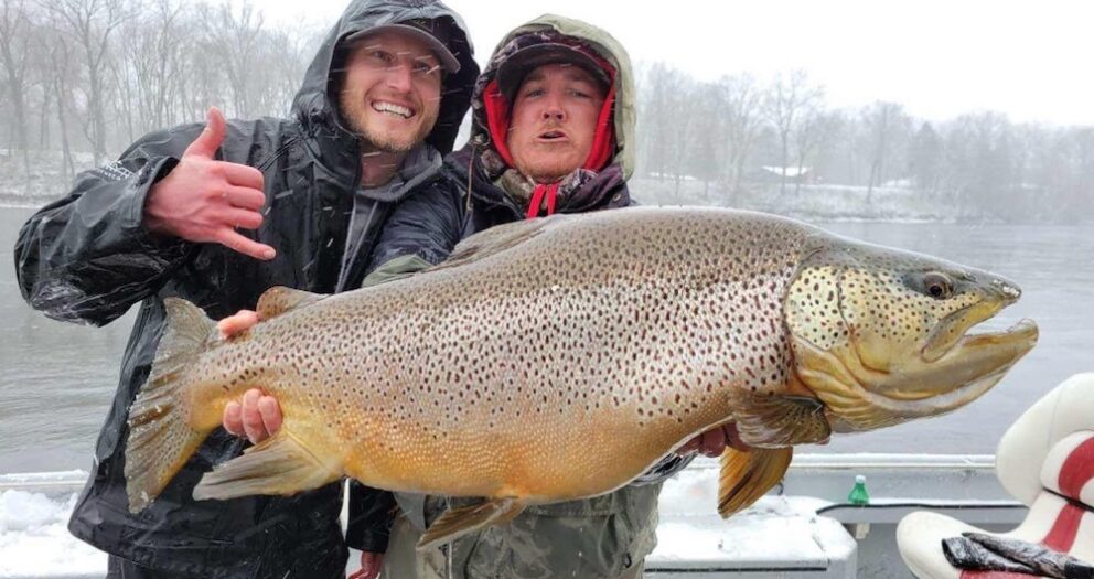 Miserable conditions result in angler’s unexpected catch