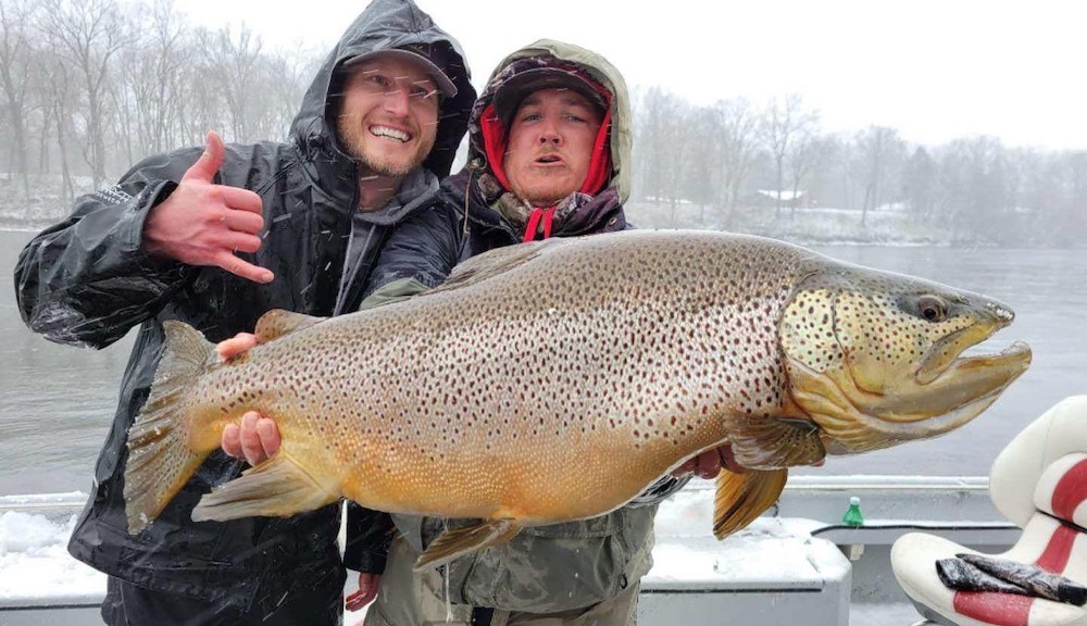 Miserable conditions result in angler’s unexpected catch