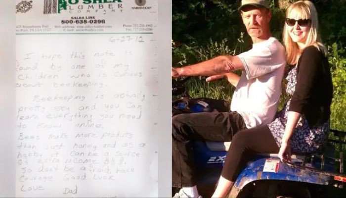 ‘Love, dad’: Internet in tears after daughter finds late father’s handwritten note