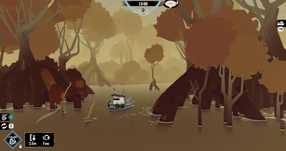 Dredge is a fishing game with a creepy side