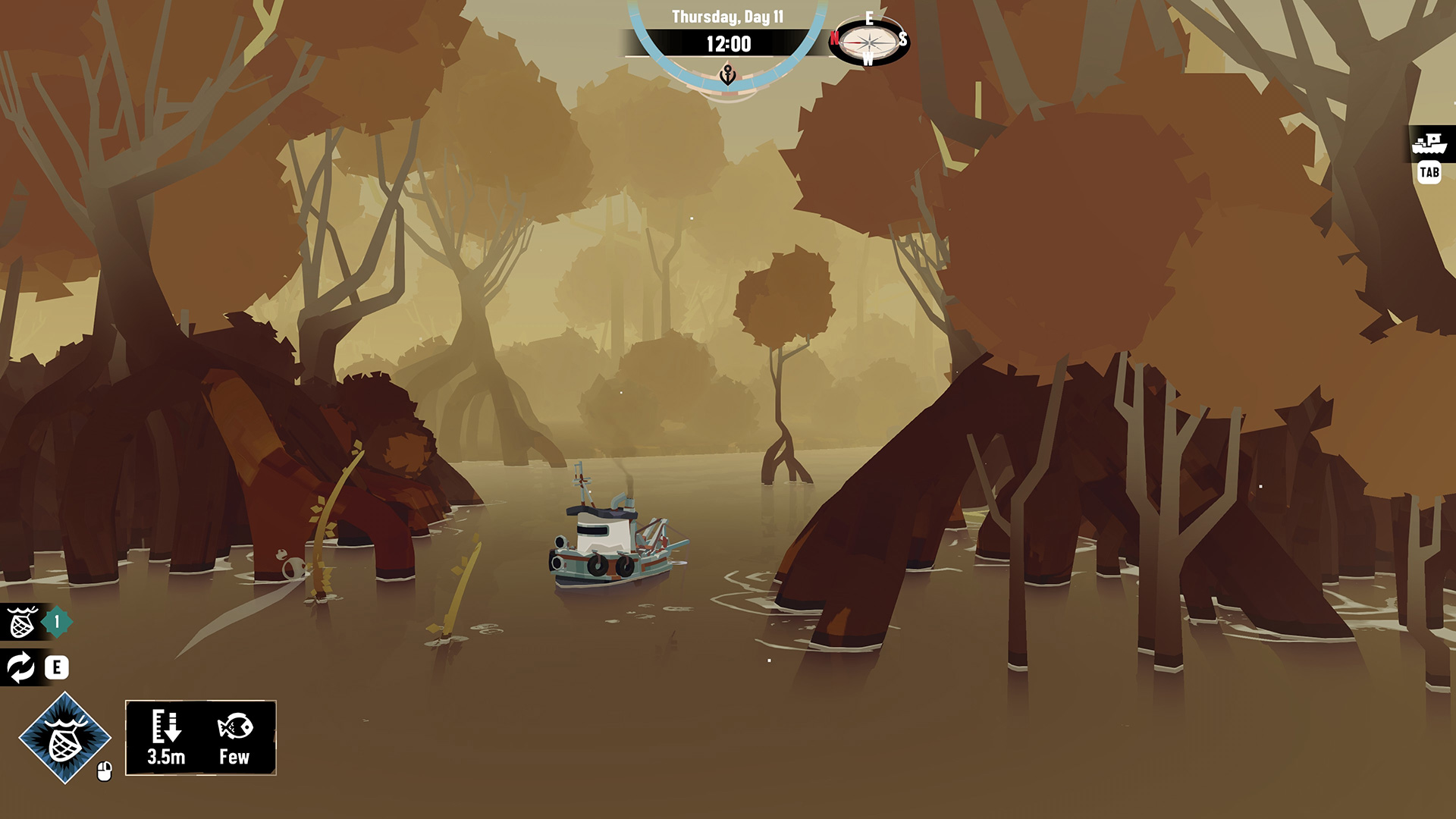 Dredge is a fishing game with a creepy side