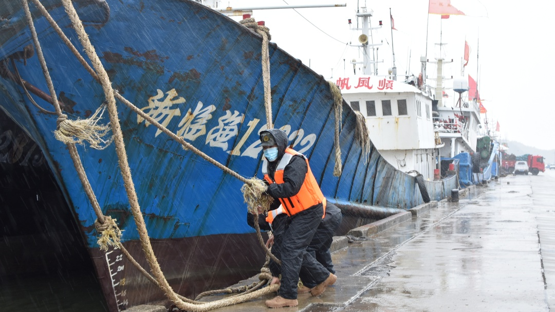 China Coast Guards in Zhejiang and Fujian brace for Typhoon Muifa