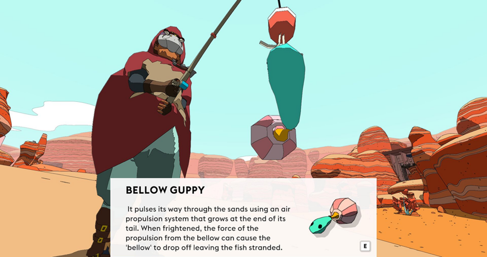 Sable update sends you fishing in the desert