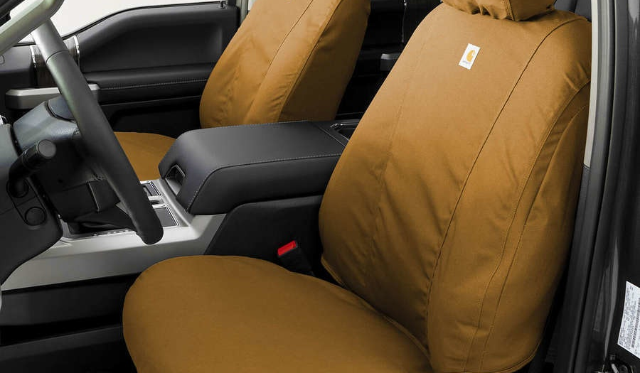 10th Day of Construction Gifts: Carhartt Custom Seat Covers
