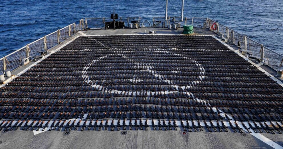 U.S. Navy seizes more than 2,000 AK-47s likely bound for Iranian-backed rebels in Yemen