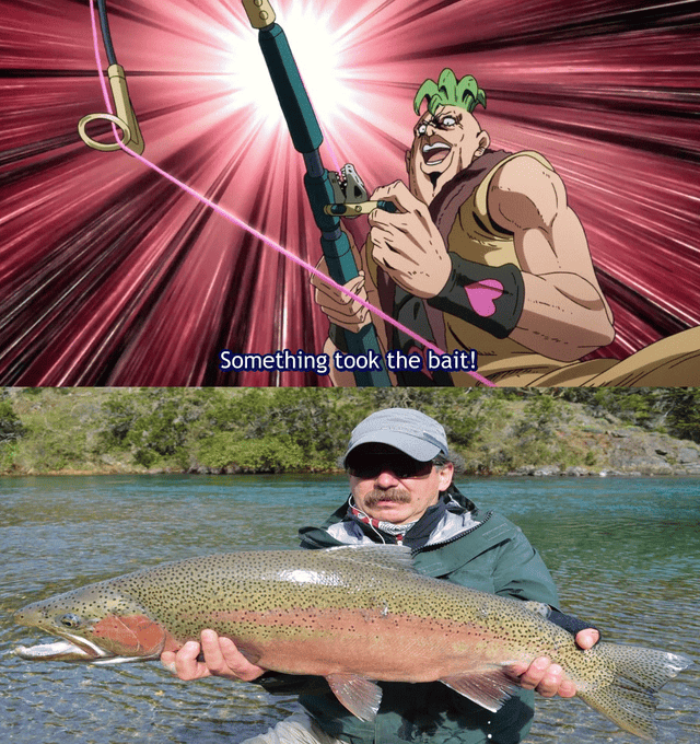 Fuck Jojo. 1 Upvote and this becomes a fishing meme sub.
