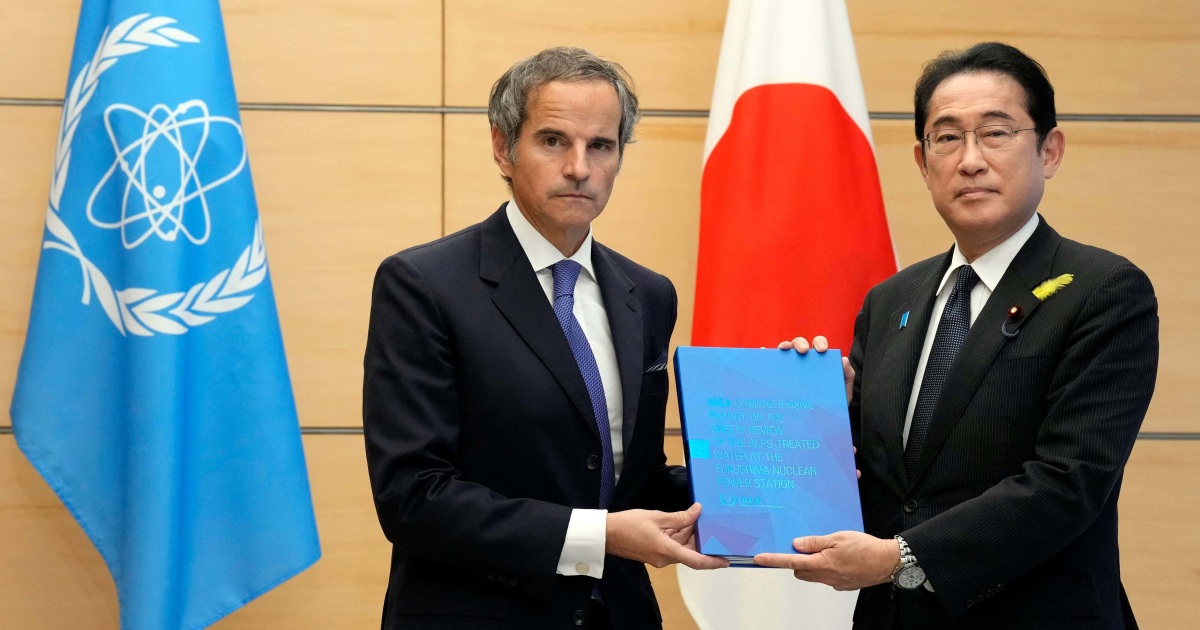 U.N. gives Japan a stamp of approval for Fukushima water release