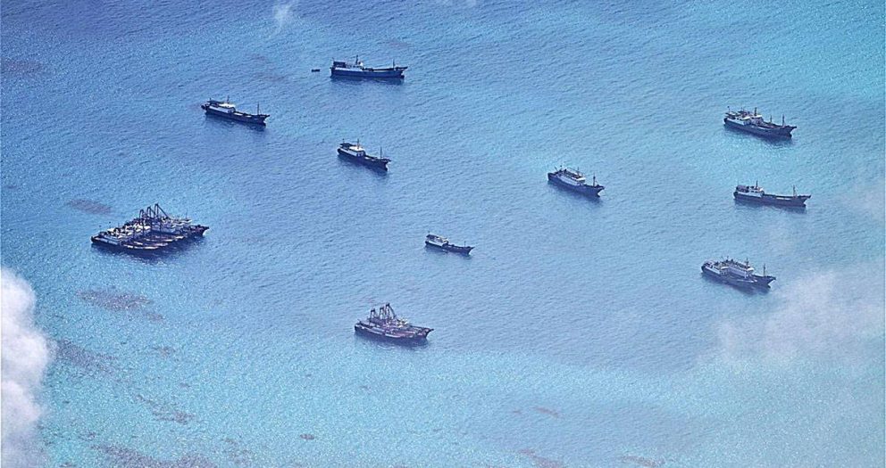 Chinese ships swarming at WPS reef