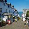 Beautiful seaside village frozen in time