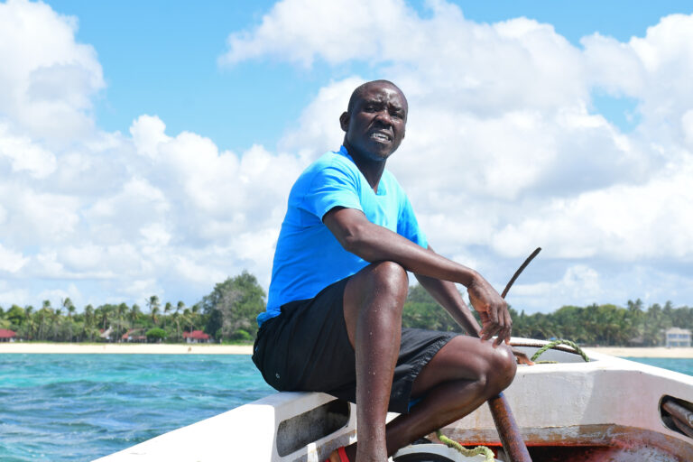 ‘All will be well’: Q&A with Kenyan fisher turned coral gardener Katana Ngala