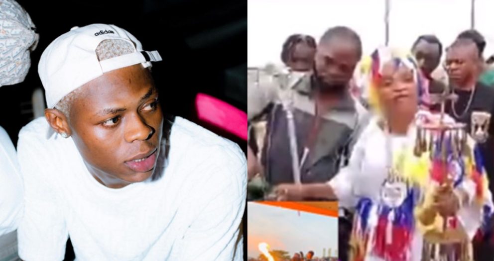 Priestess invokes ‘god of iron’ as she places curse on Mohbad’s killers (Video)