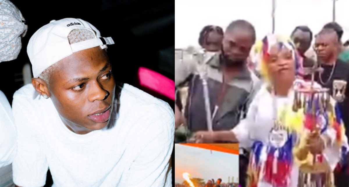 Priestess invokes ‘god of iron’ as she places curse on Mohbad’s killers (Video)