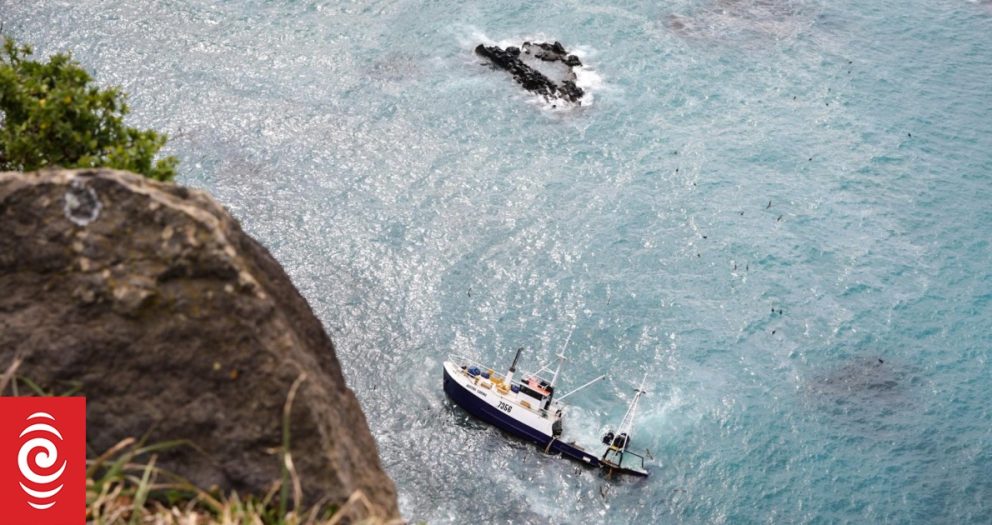 Owner of grounded trawler working on salvage plan