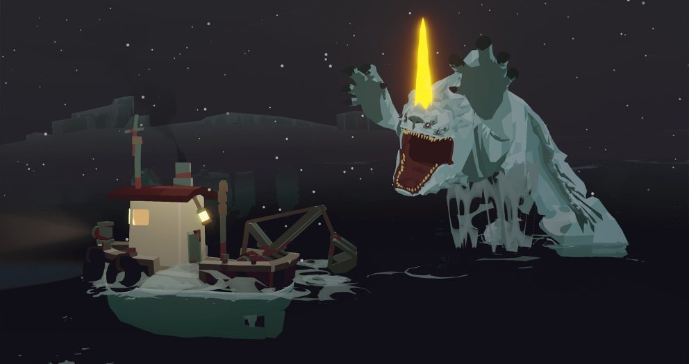 Scary fishing game Dredge sails to a frozen frontier in November for its first DLC