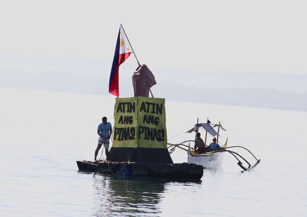 ‘Hungry, angry’ fishermen stage protest at sea