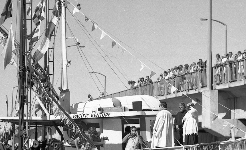 Town rallies round for iconic Pacific Venture fishing vessel after storm sinking