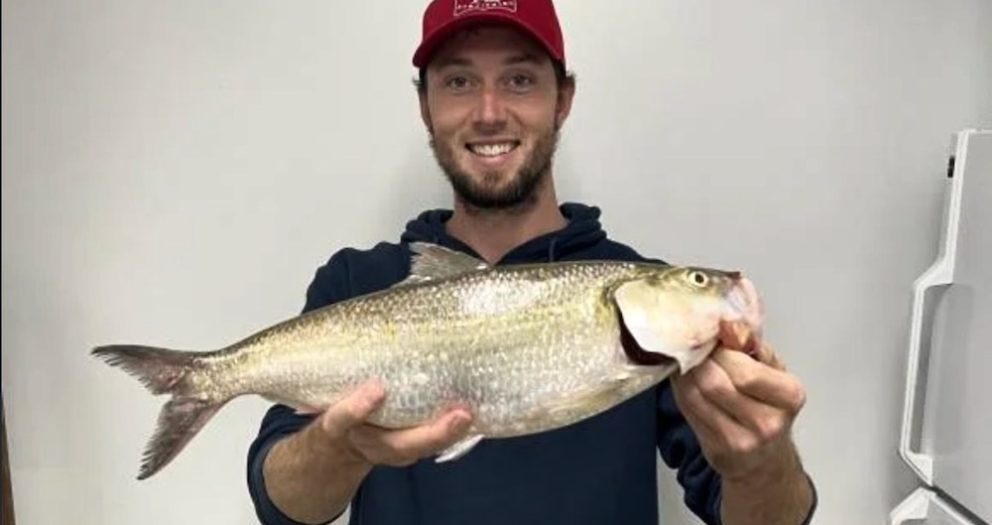 ‘Extremely lucky’ angler makes unexpected catch